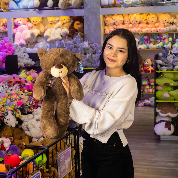 Oso de peluche Fuzzy Mediano 50 cm - Pelucheria