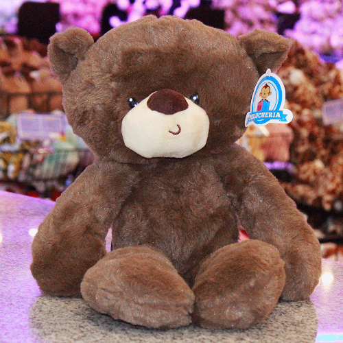 Oso de peluche ideal para decoración de baby shower y de eventos. Peluches al mayoreo