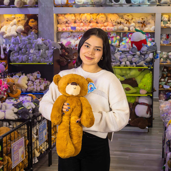 Oso de peluche Fuzzy Mediano 50 cm - Pelucheria