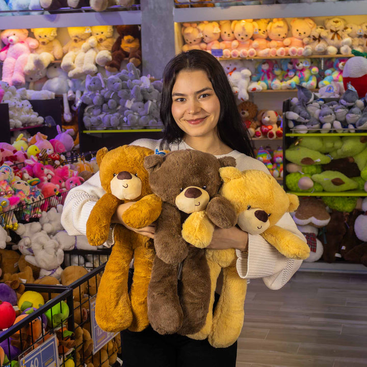 Oso de peluche Fuzzy Mediano 50 cm - Pelucheria