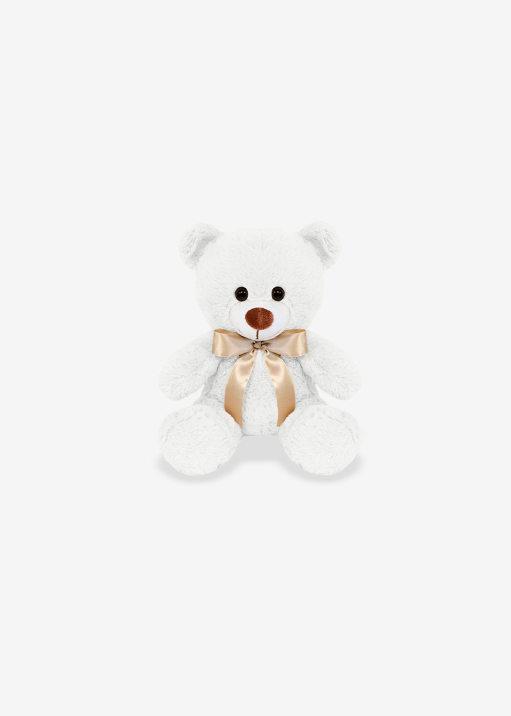 Oso de peluche blanco abrazable, perfecto como regalo, decoraciones, eventos,  baby showers y fiestas. 
