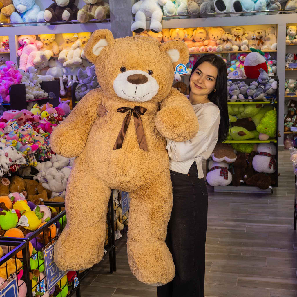 Oso de peluche gigante de 152 cm ideal para regalar o decorar en baby showers, eventos y fiestas