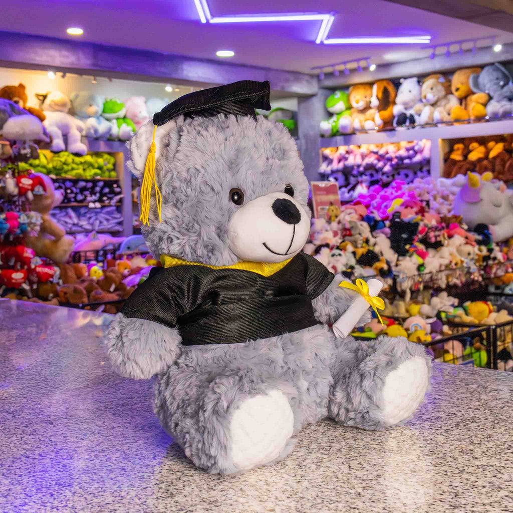 Oso de peluche graduado, regalo para graduaciones, peluches de graduación y tiendas de regalo