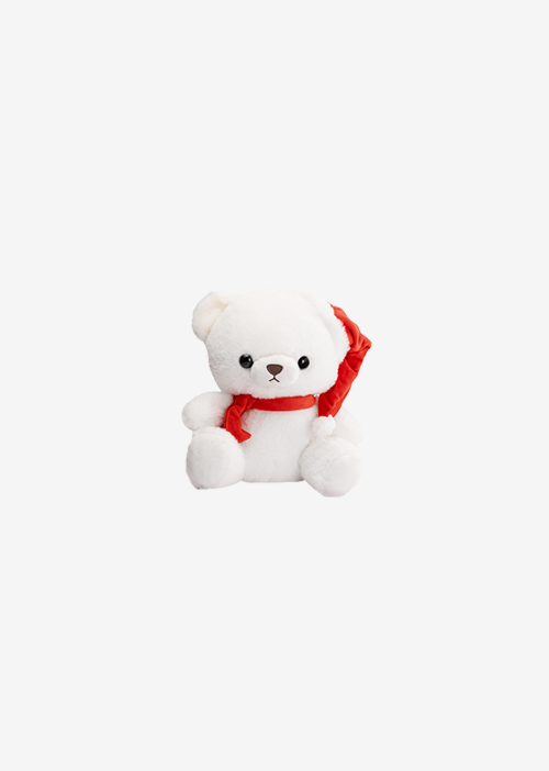 Oso de peluche de navidad calidad premium ultra suave y abrazable, ideal para las fiestas navideñas.