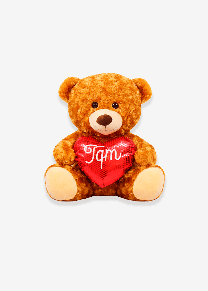 Oso de peluche con corazón para San Valentín , ideal para regalos