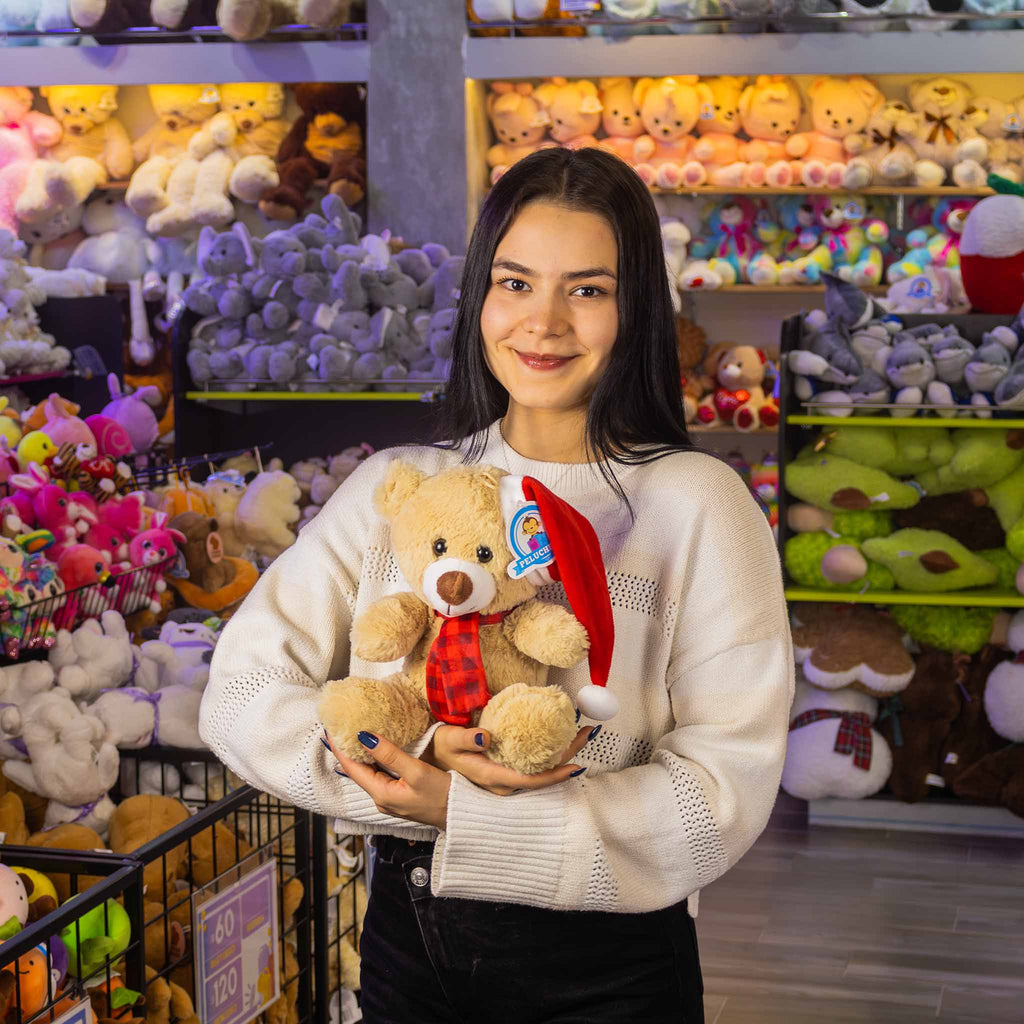 Los osos de navidad de peluche favoritos. Ideales para negocios y tiendas de regalo. 