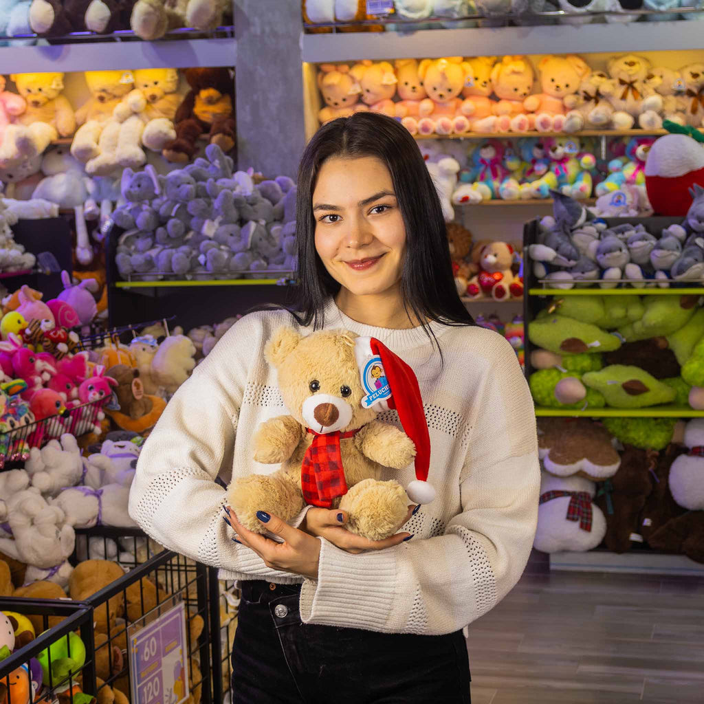 Los osos de navidad de peluche favoritos. Ideales para negocios y tiendas de regalo. 