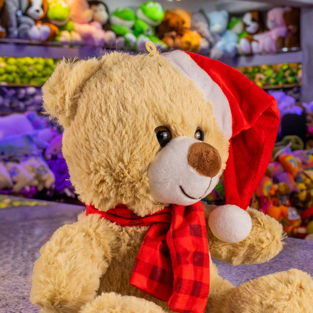 Los osos de navidad de peluche favoritos. Ideales para negocios y tiendas de regalo. 