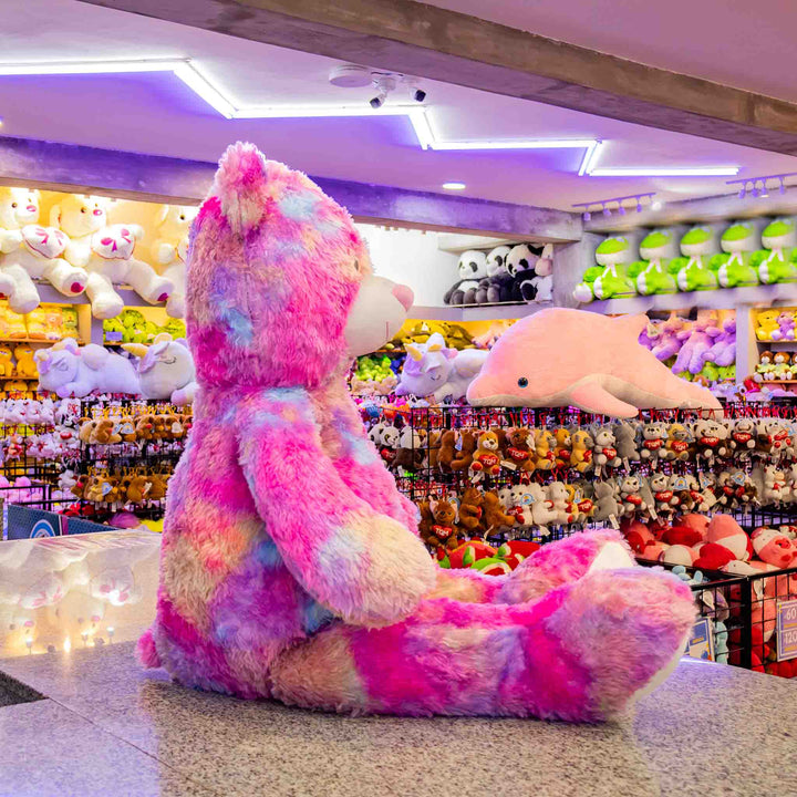 Oso de peluche Gigante Tiedye 100 cm - Pelucheria