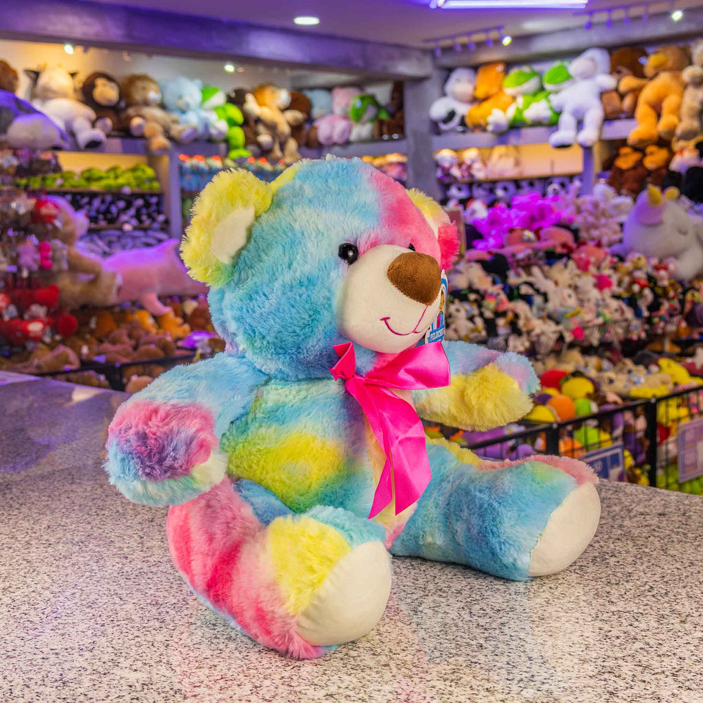 Osos de peluche al mayoreo, ideales para regalos, tiendas , eventos. Peluches de novedad con colores