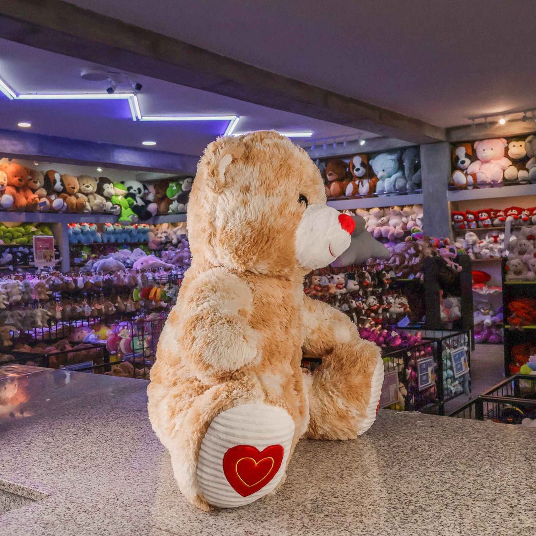 Oso de peluche gigante Rodo 60 cm , Osos de peluche gigante para regalar en San Valentín