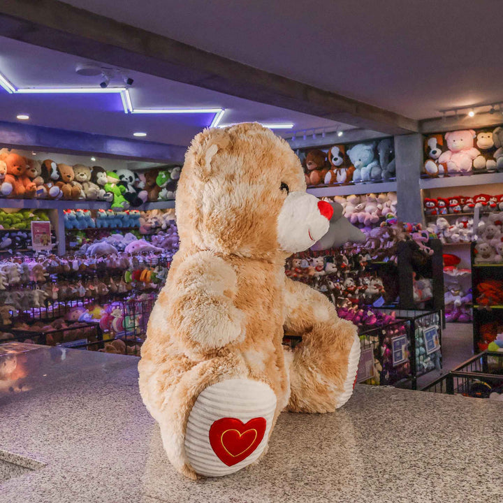 Oso de peluche gigante Rodo 60 cm , Osos de peluche gigante para regalar en San Valentín