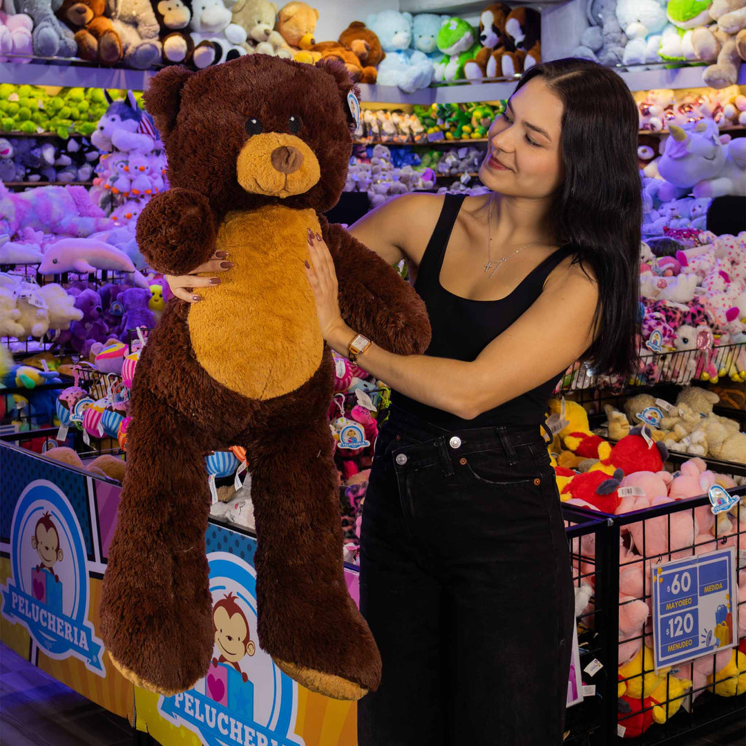 Oso de peluche Eco Friendly Café 90 cm - Pelucheria