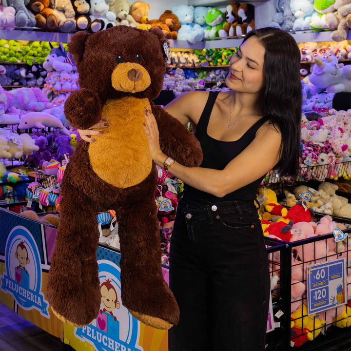 Oso de peluche Eco Friendly Café 90 cm - Pelucheria