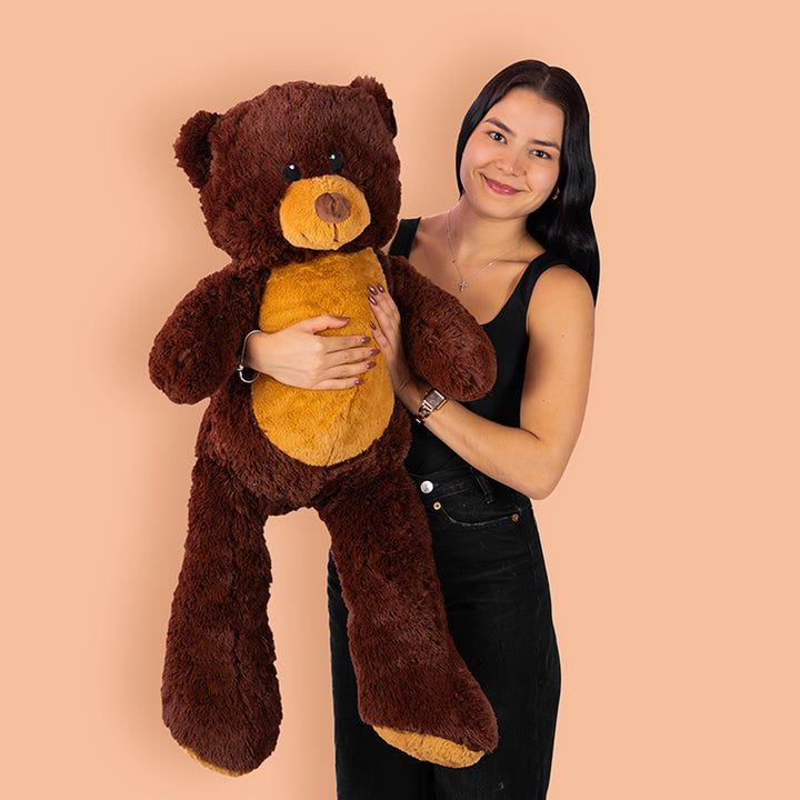 Oso de peluche Eco Friendly Café 90 cm - Pelucheria