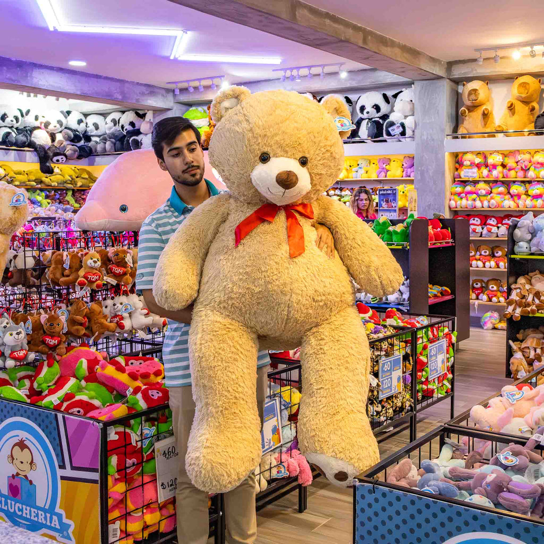 Oso de peluche Gigante Pancho 140 cm - Pelucheria