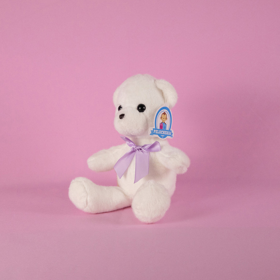 Osos de peluche en color blanco para eventos, decoraciones o mayoristas