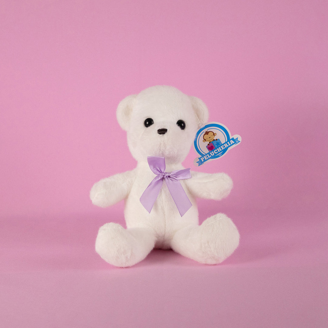 Osos de peluche en color blanco para eventos, decoraciones o mayoristas
