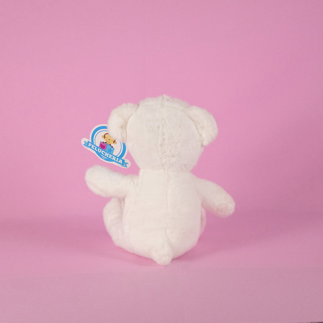 Osos de peluche en color blanco para eventos, decoraciones o mayoristas