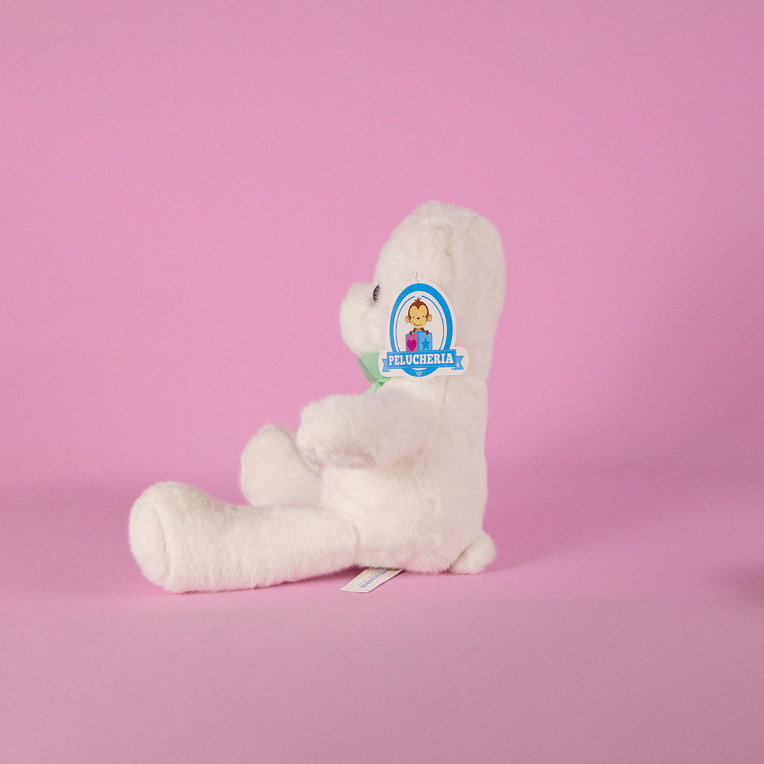 Osos de peluche en color blanco para eventos, decoraciones o mayoristas