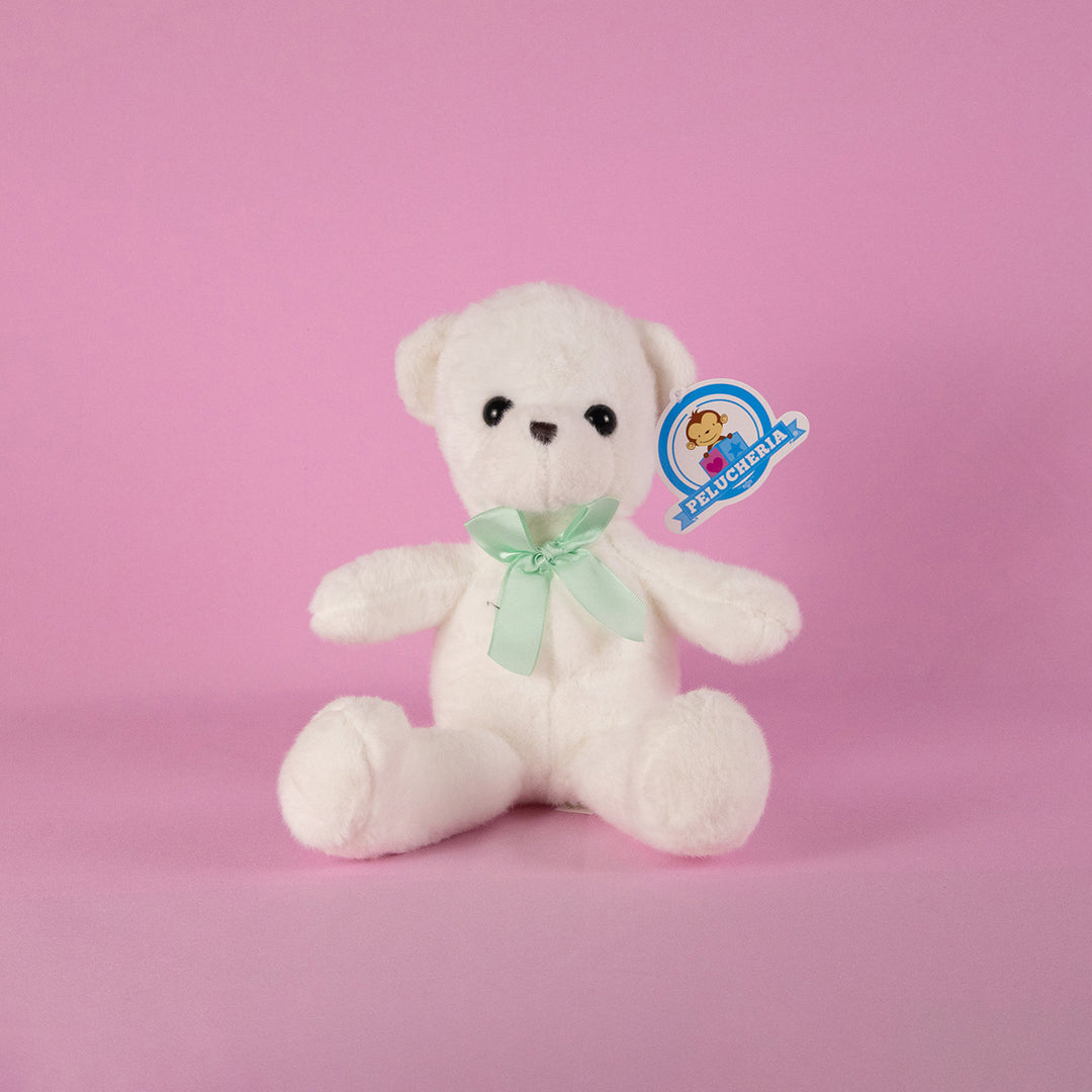 Osos de peluche en color blanco para eventos, decoraciones o mayoristas