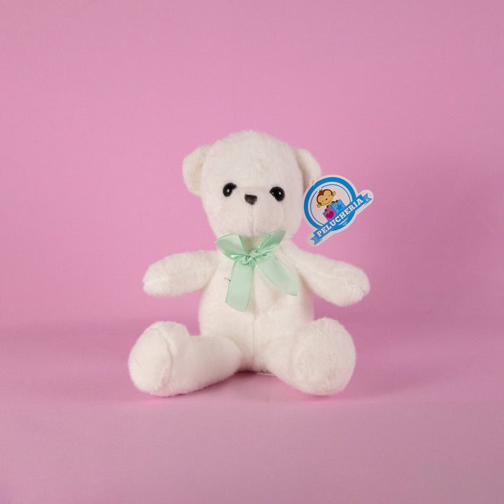 Osos de peluche en color blanco para eventos, decoraciones o mayoristas