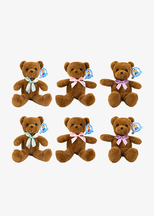 Osos de peluche en color café para eventos, decoraciones o mayoristas