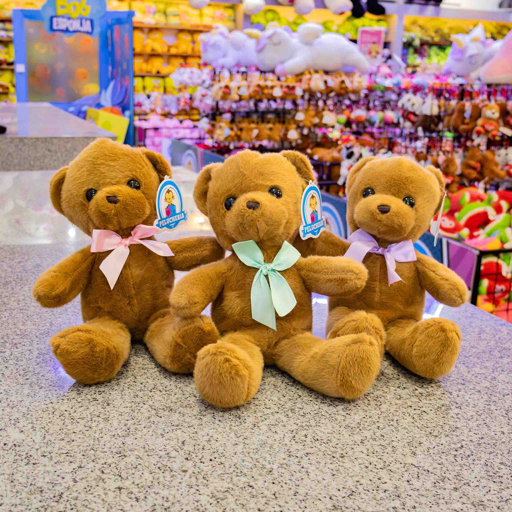 Osos de peluche en color café para eventos, decoraciones o mayoristas