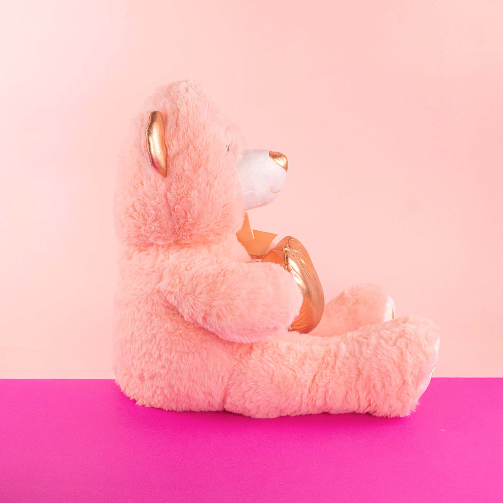 Osos de peluche al mayoreo para San Valentín, colores y detalles brillantes. Tiendas de regalos