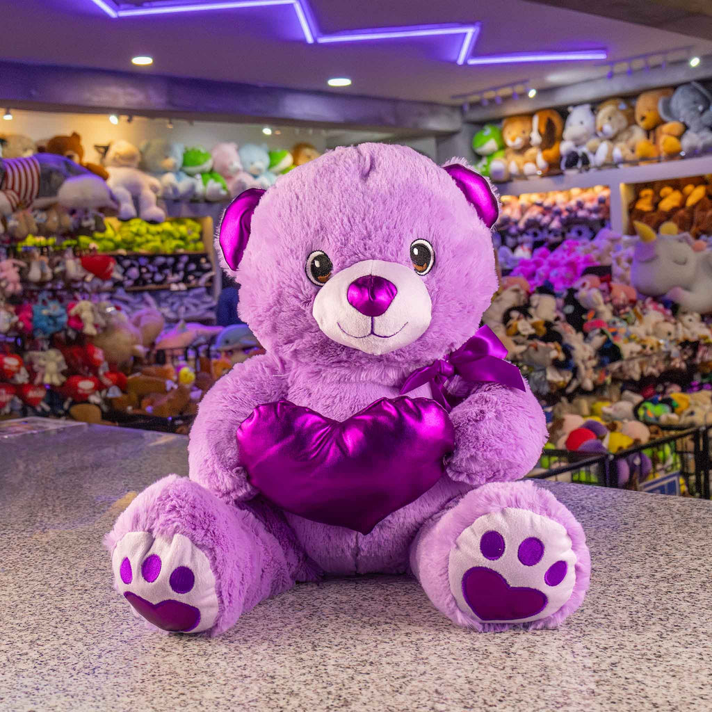 Osos de peluche al mayoreo para San Valentín, colores y detalles brillantes. Tiendas de regalos