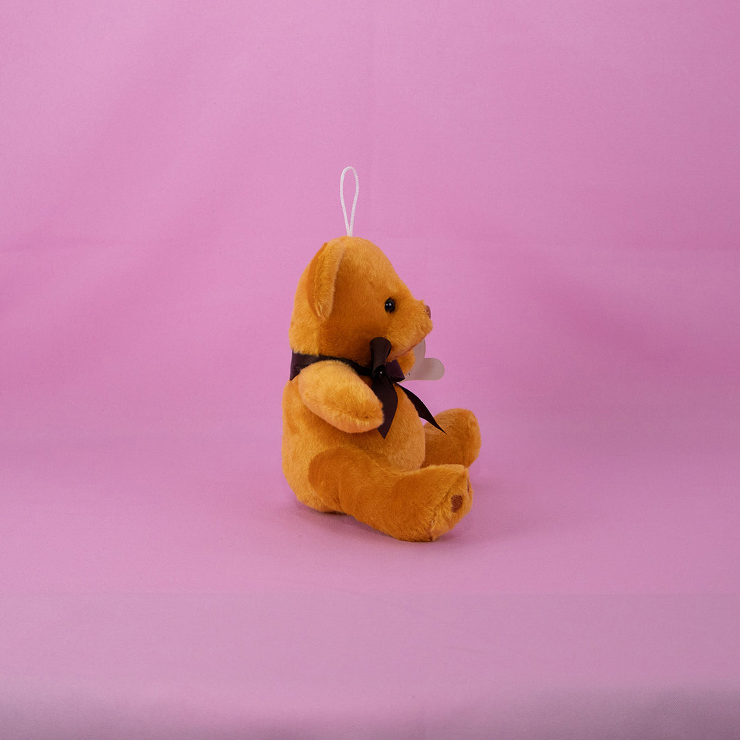 Osos de peluche al mayoreo en colores blanco y café, perfectos para decoración y eventos