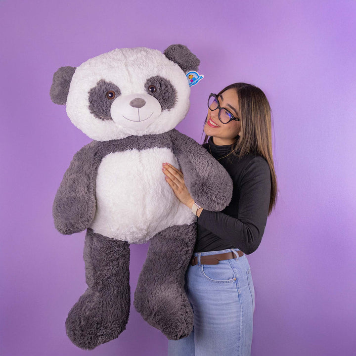 Oso Panda de peluche Gigante Chompón 120 cm, peluches gigantes para regalar o revender 