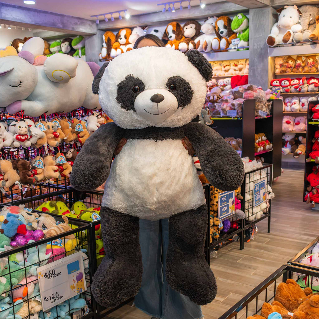 Oso Panda de peluche Gigante Chompón 120 cm, peluches gigantes para regalar o revender 