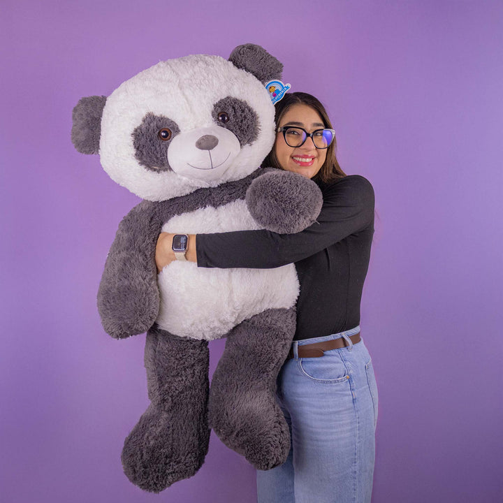 Oso Panda de peluche Gigante Chompón 120 cm, peluches gigantes para regalar o revender 