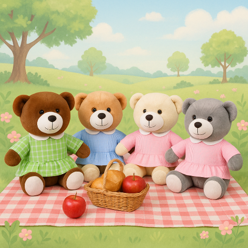 Ositas vintage de peluche