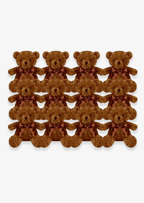 OSO DE PELUCHE ADORABLE