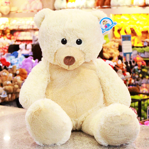 Oso de peluche beige Y586