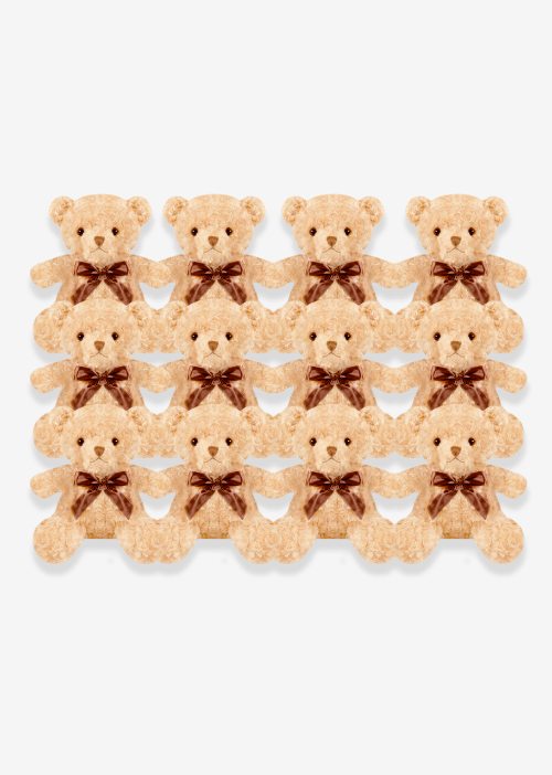 Oso de peluche color café