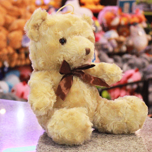 Oso de peluche color café