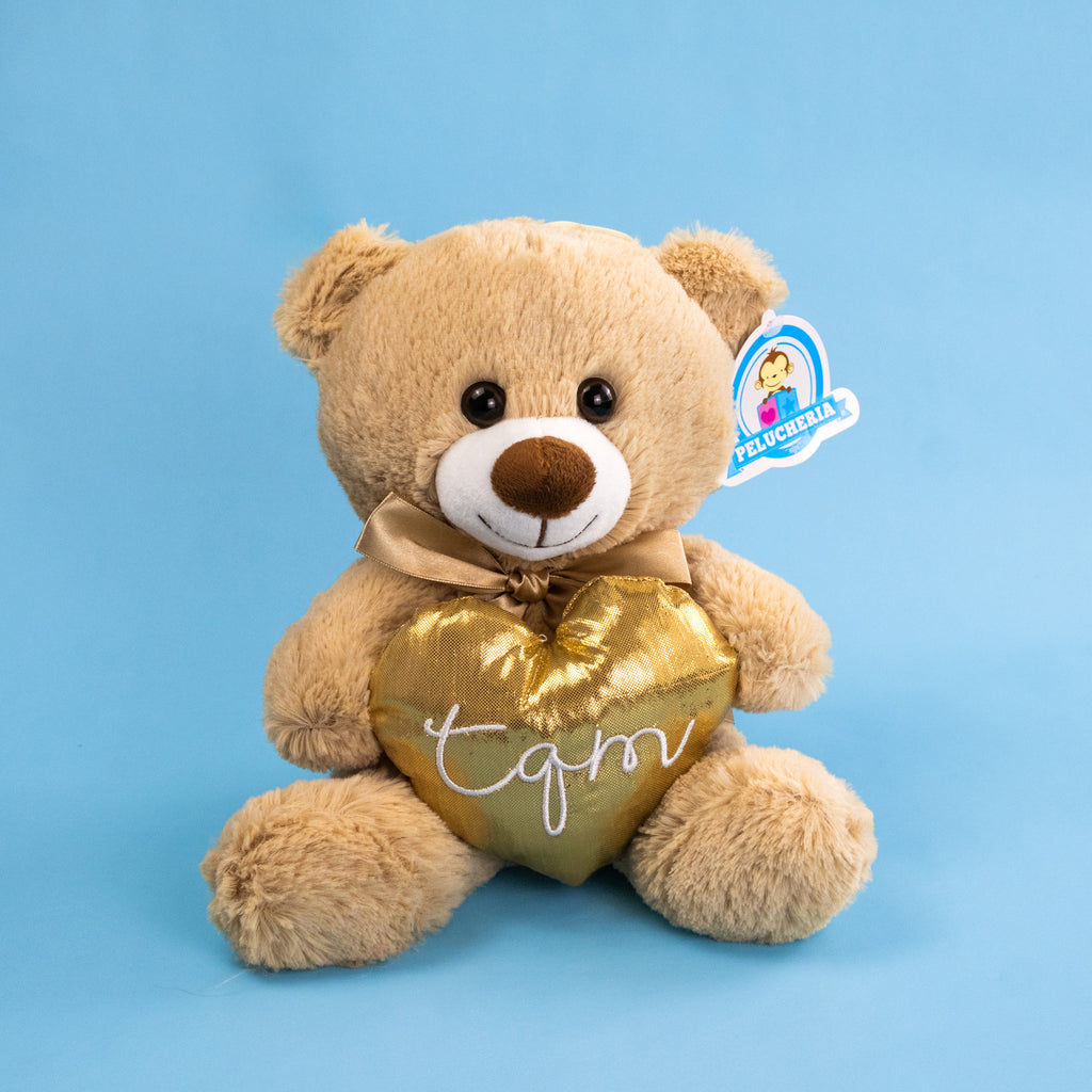 Oso de peluche color beige 