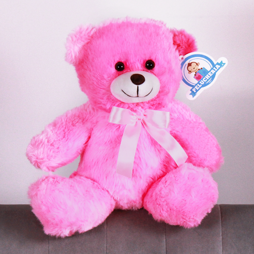 Oso de peluche rosa 