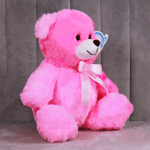 Oso de peluche rosa 