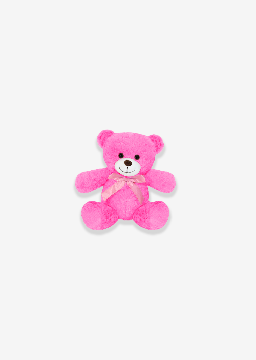 Oso de peluche rosa 