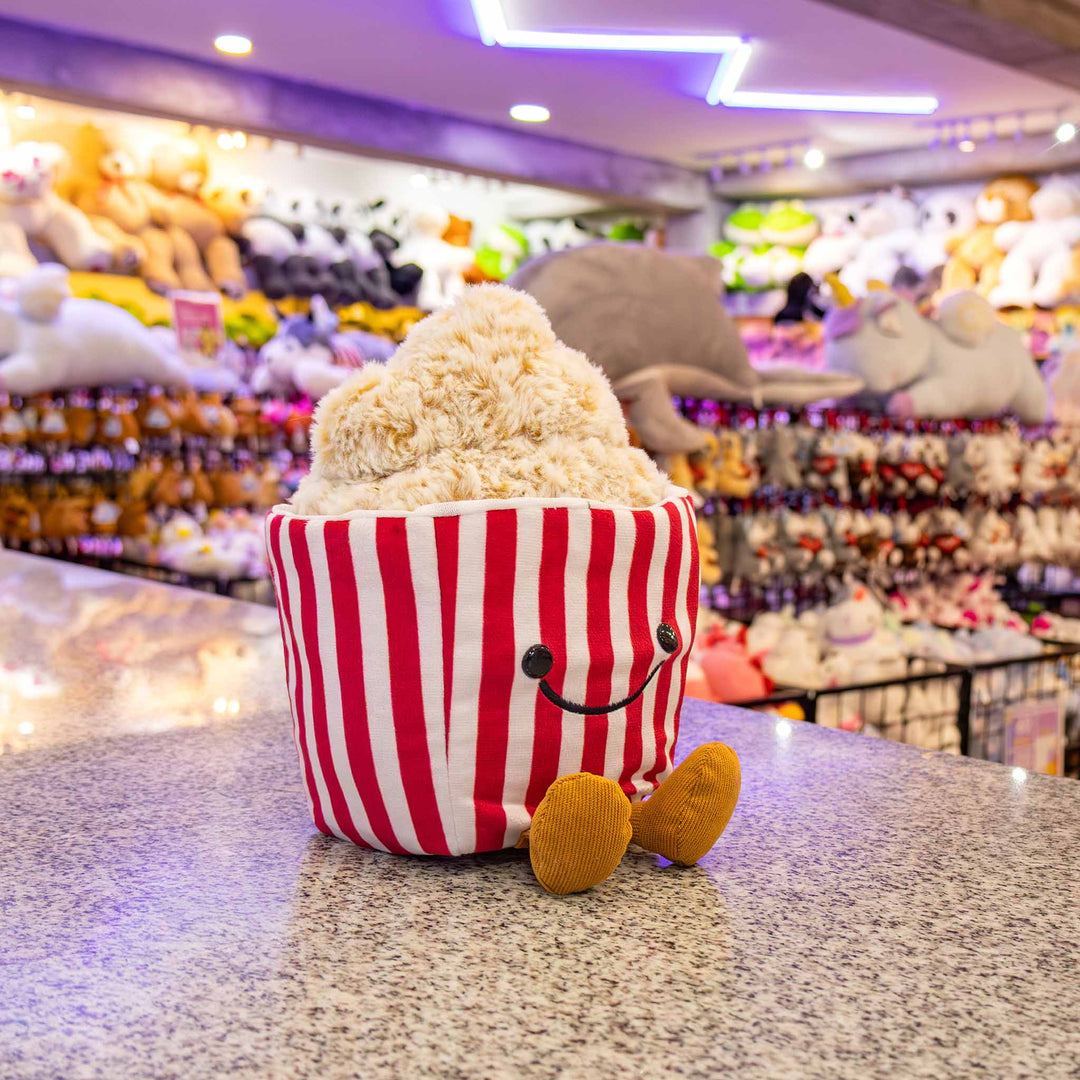 Palomitas de peluche Pop 21 cm PIUINIKI , peluches de comida, palomitas