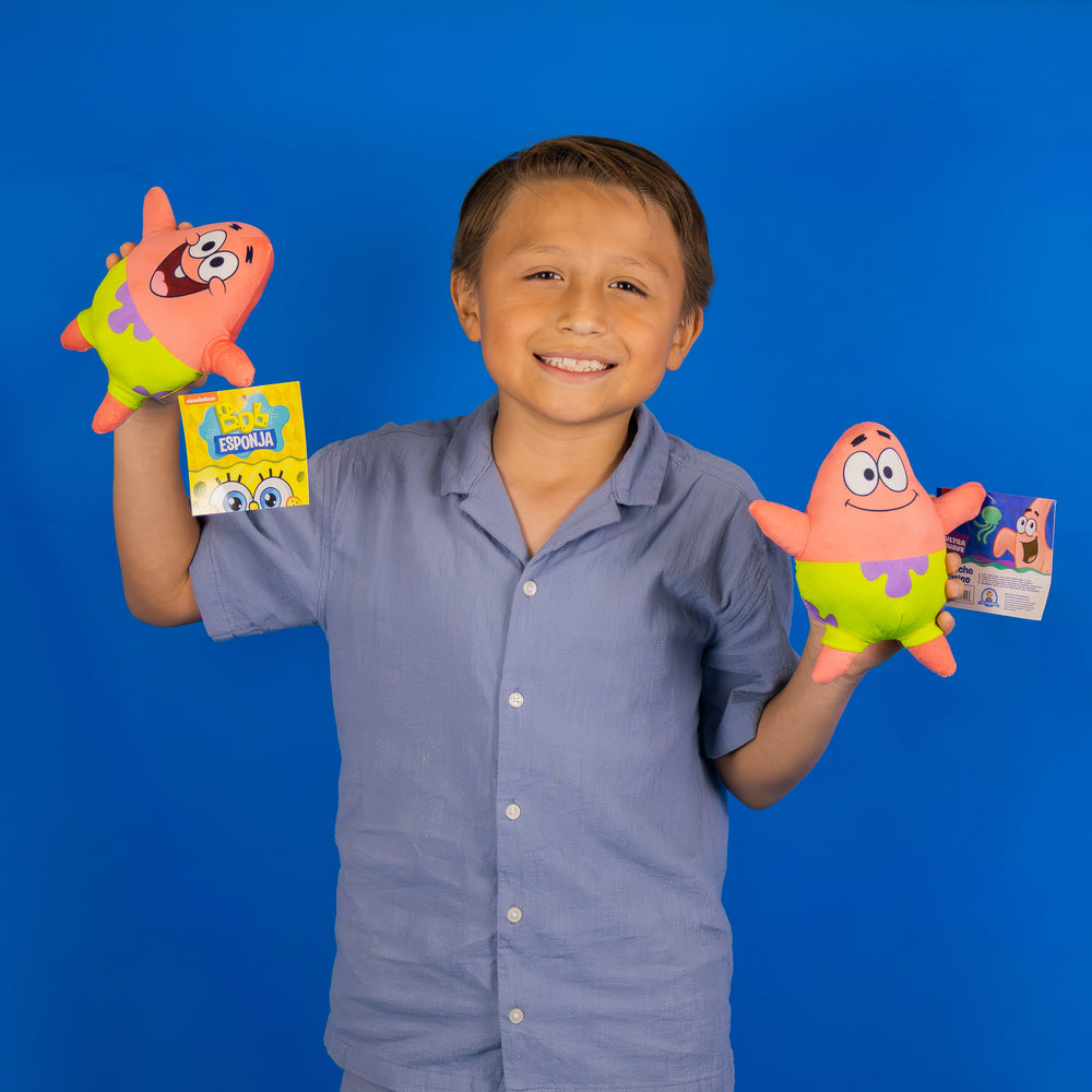 Patricio Baby de peluche 18 cm, patricio estrella de peluche, personajes de bob esponja