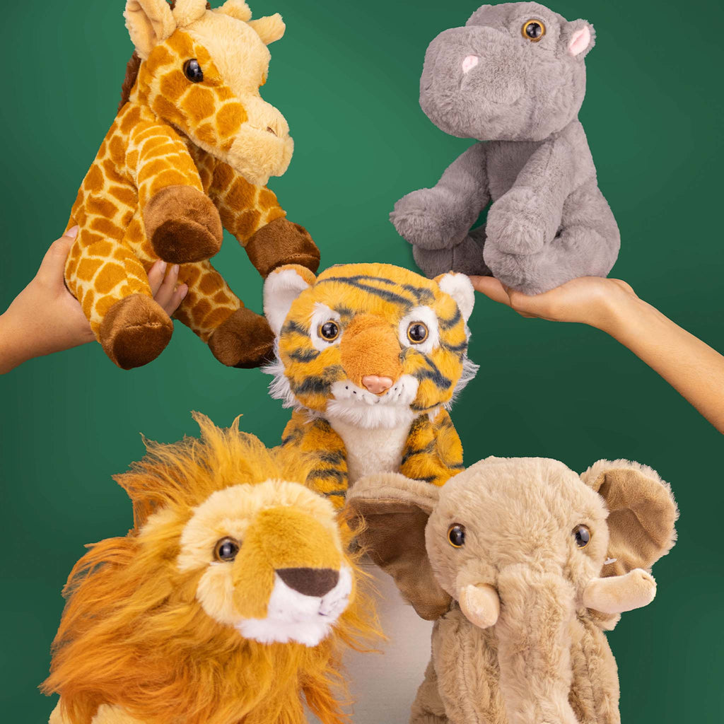 Peluche de animales ultra suaves y abrazables. Ideal para los amantes de los animales. 