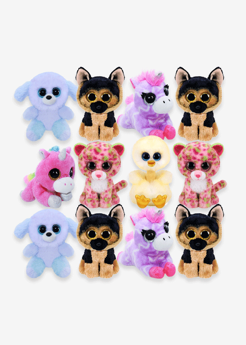 Piezas Animales de peluche Tiwi 15 cm , peluches surtidos económicos para maquinas caza muñecos