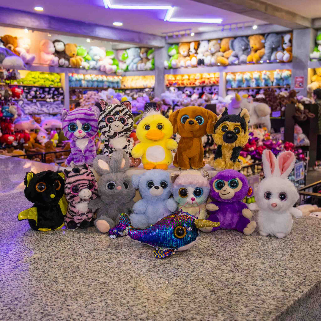 Piezas Animales de peluche Tiwi 15 cm , peluches surtidos económicos para maquinas caza muñecos