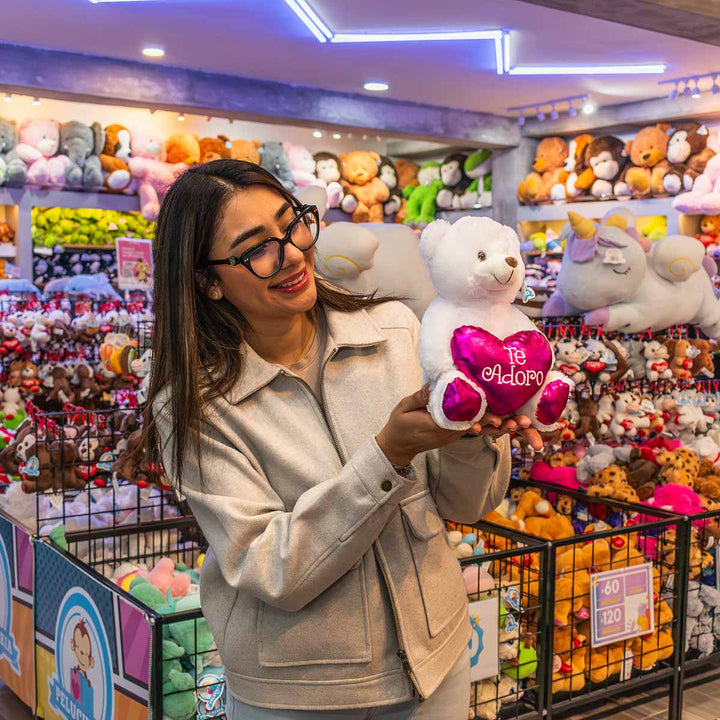 Osos de peluche al mayoreo para San Valentín , ideales para regalar, tiendas de regalos. Peluches con corazón amor