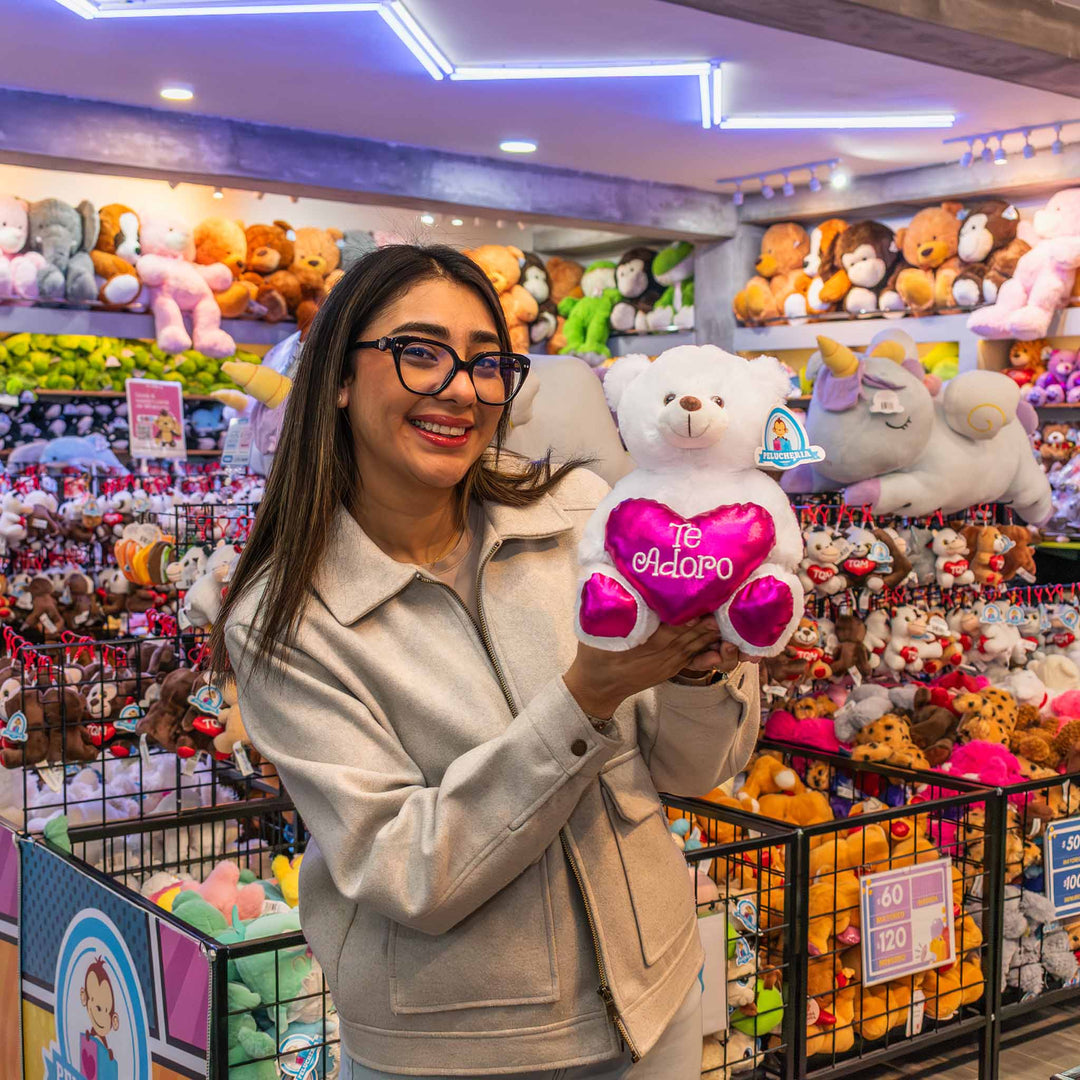 Osos de peluche al mayoreo para San Valentín , ideales para regalar, tiendas de regalos. Peluches con corazón amor